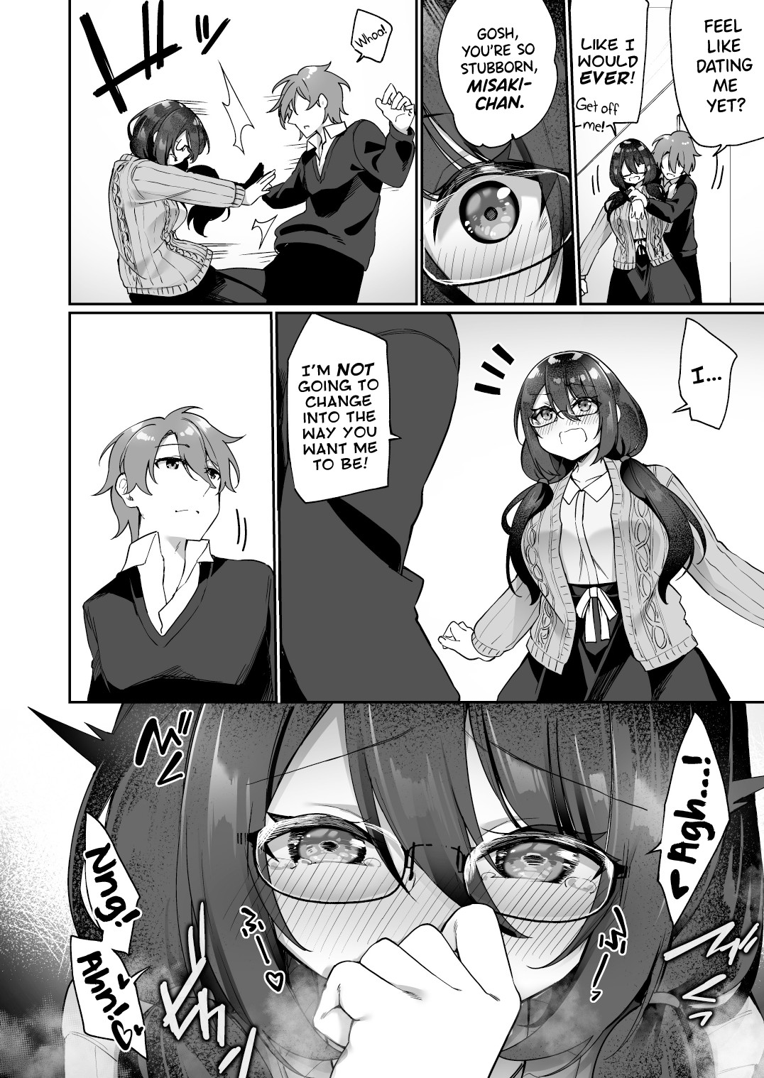 Hentai Manga Comic-I Ended Up Changing Bodies With The big Breasted Yandere Kouhai Who Gets Turned On From Simply Hearing My Voice-Read-23